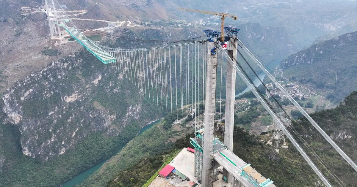 Характеристики моста Хуаяцзян-Гранд-Каньон