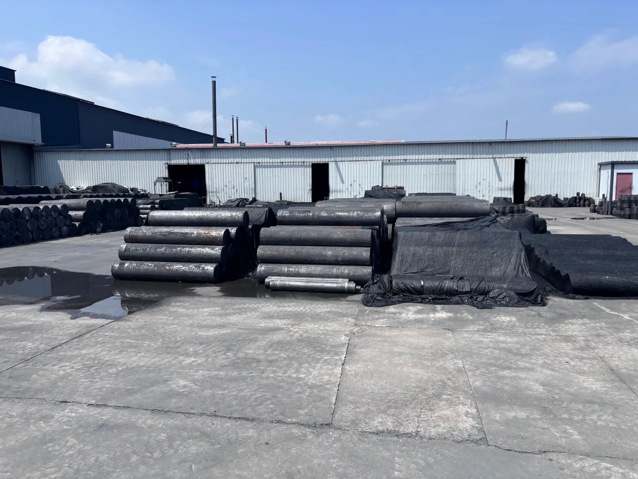 Технологический процесс производства графитовых электродов